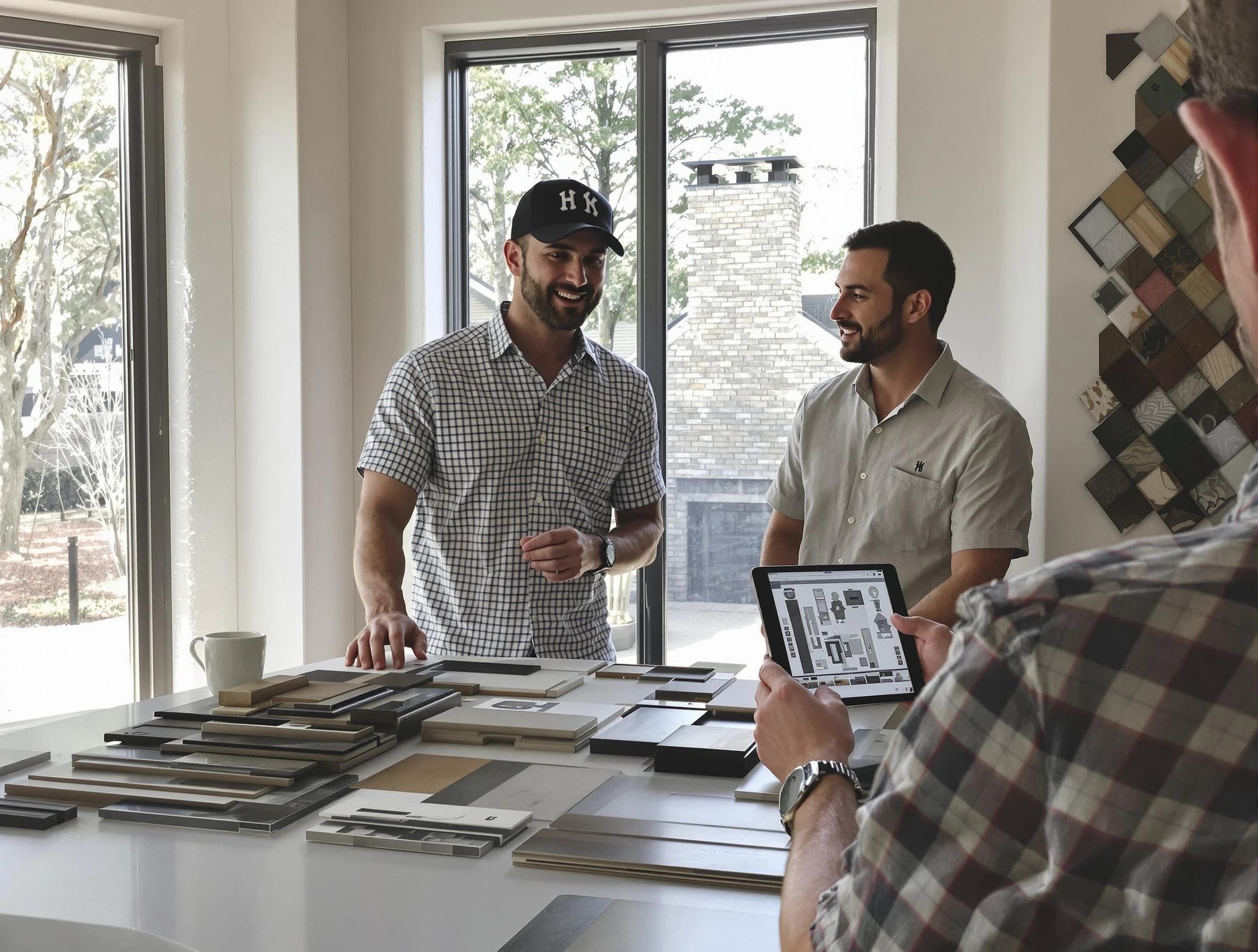 Hartsville Chimney Sweep remodeling a chimney and fireplace in Hartsville, TN