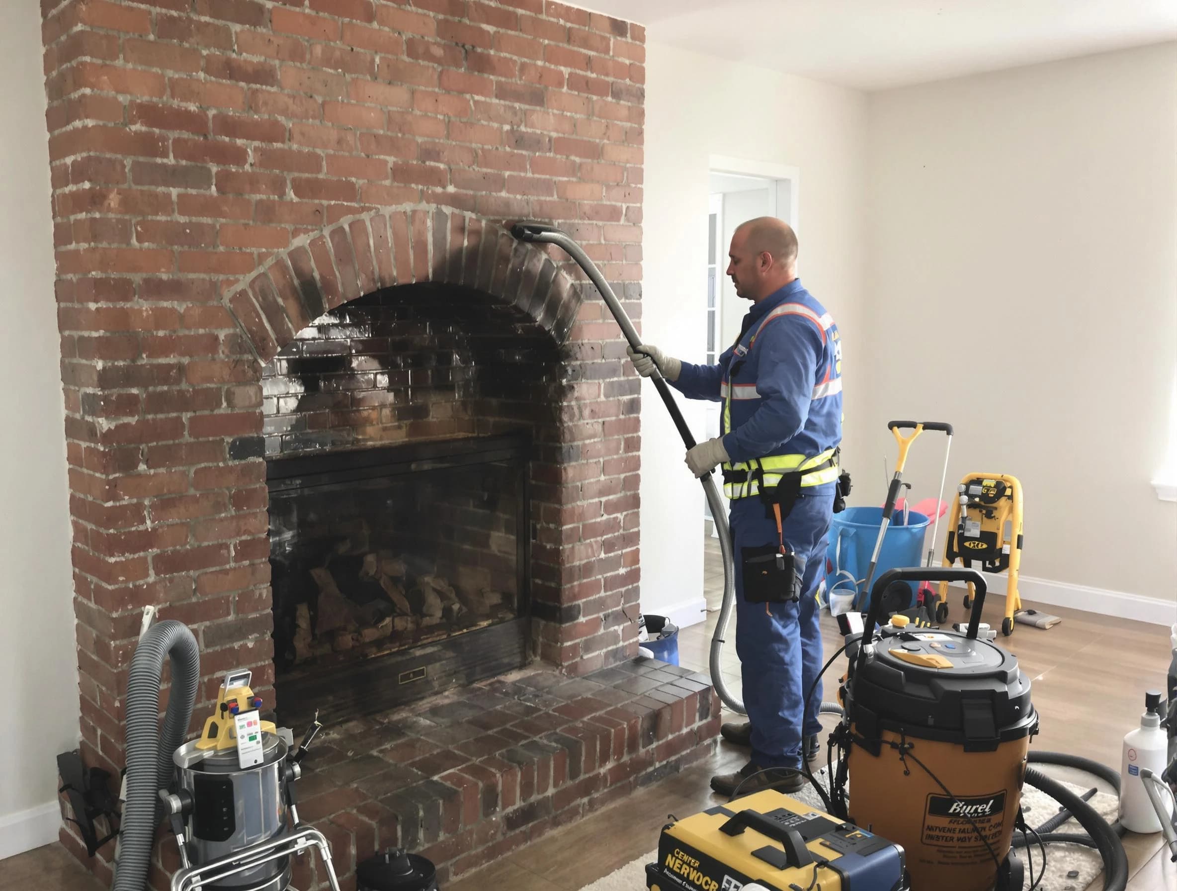 Hartsville Chimney Sweep expert performing detailed chimney sweep in Hartsville, TN