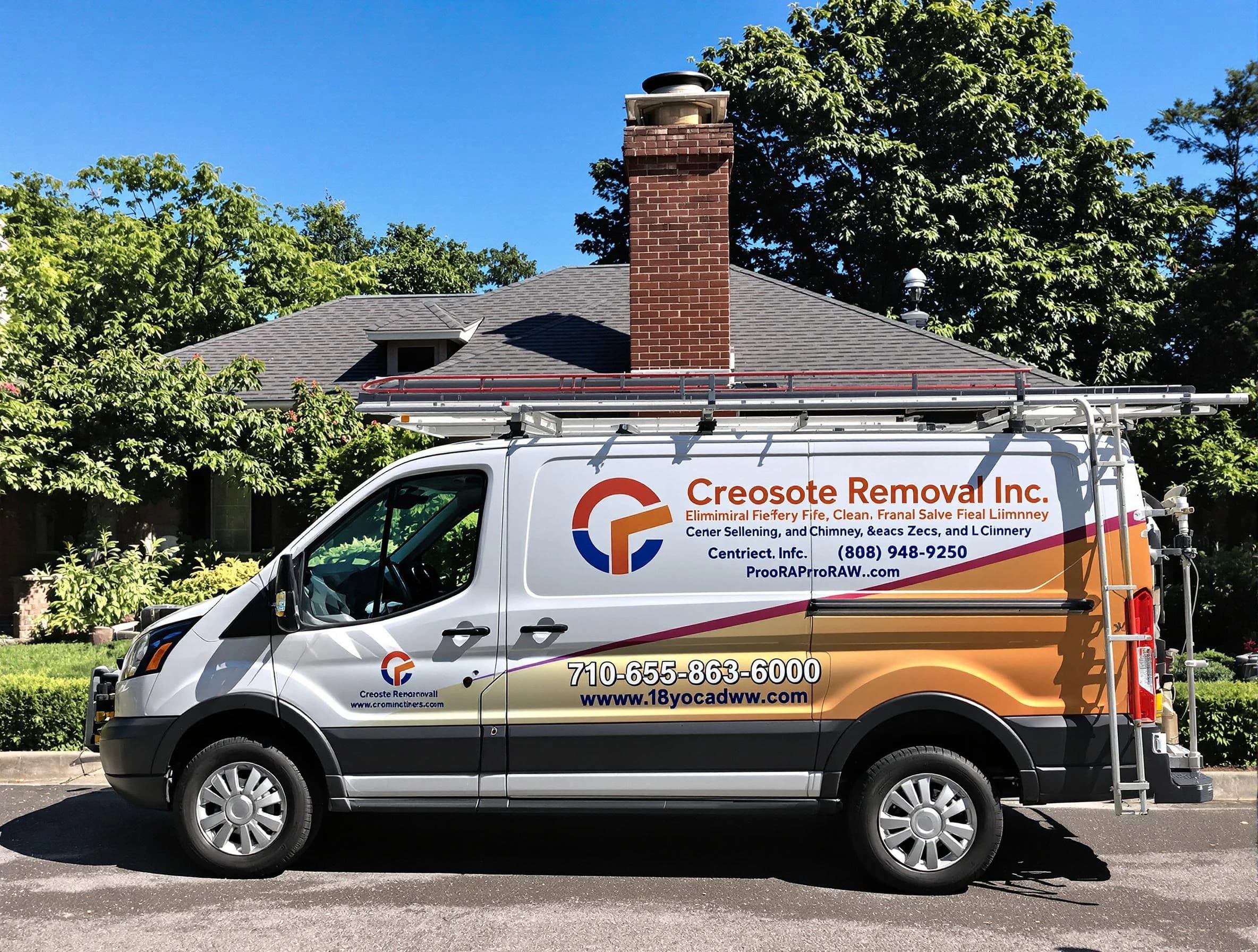 Hartsville Chimney Sweep technician removing creosote safely in Hartsville, TN