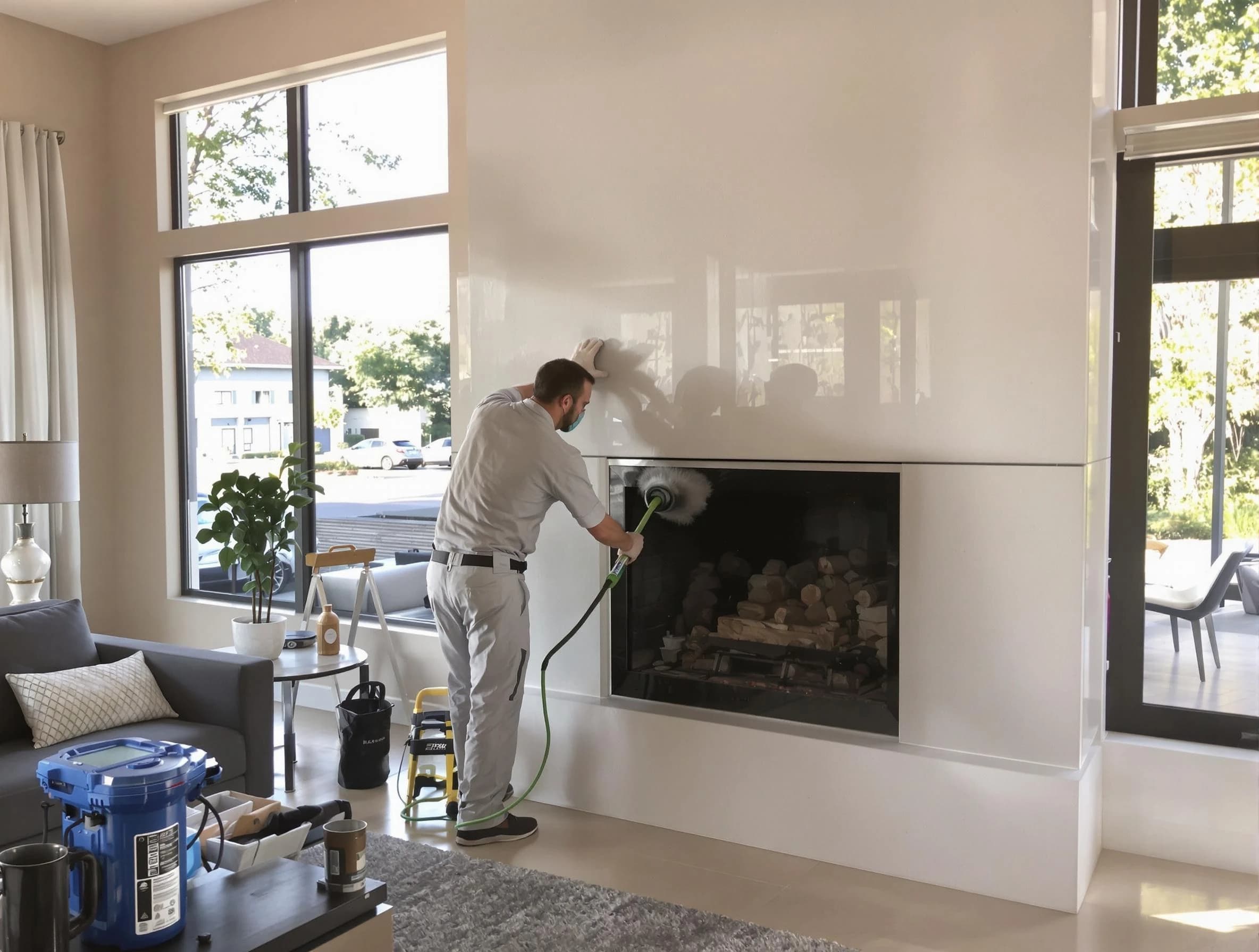 Hartsville Chimney Sweep performing thorough soot removal in Hartsville, TN