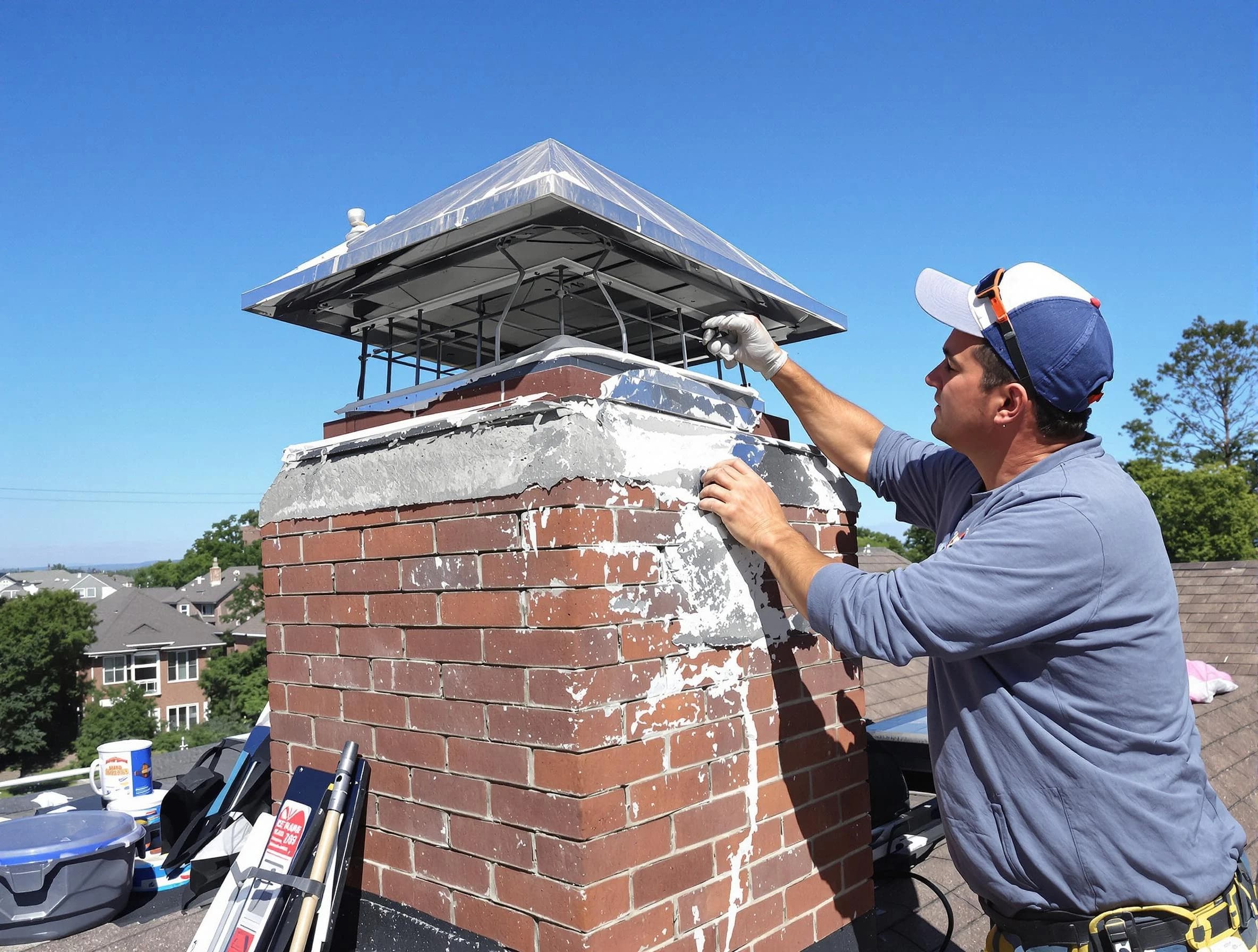 Chimney Crown Services service in Hartsville, TN